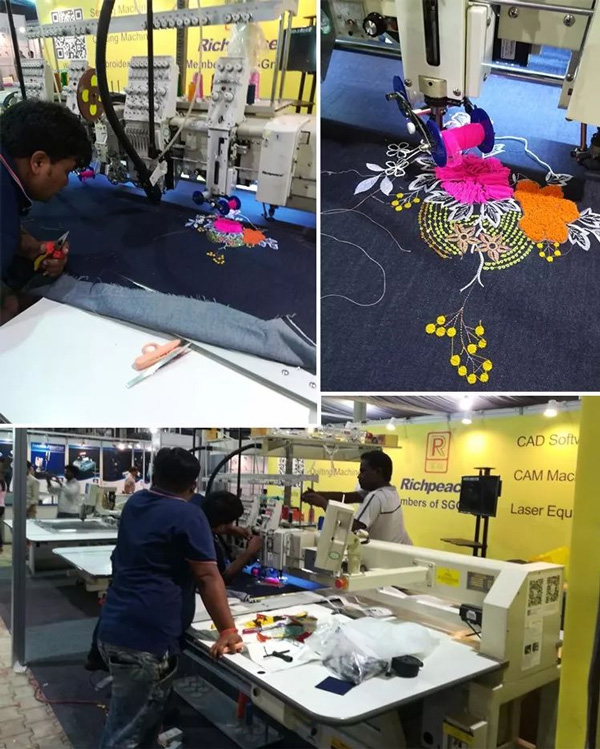 逢展會，必?cái)?shù)錢——富怡亮相印度GTE